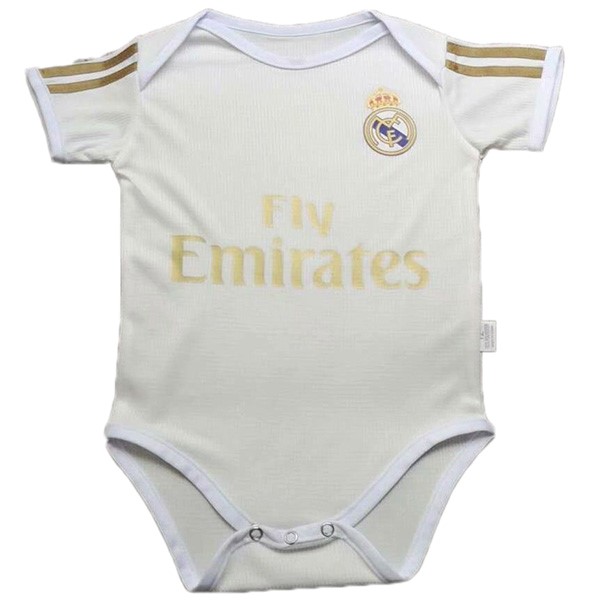 Trikot Real Madrid Heim Onesies Kinder 2019-20 Weiß